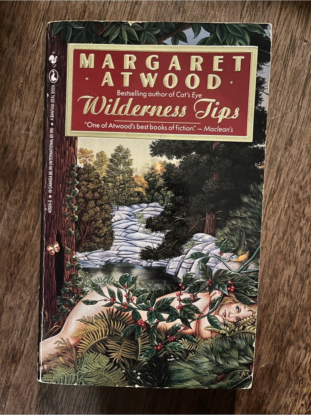 Margaret Atwood "Wilderness Tips" Paperback Book